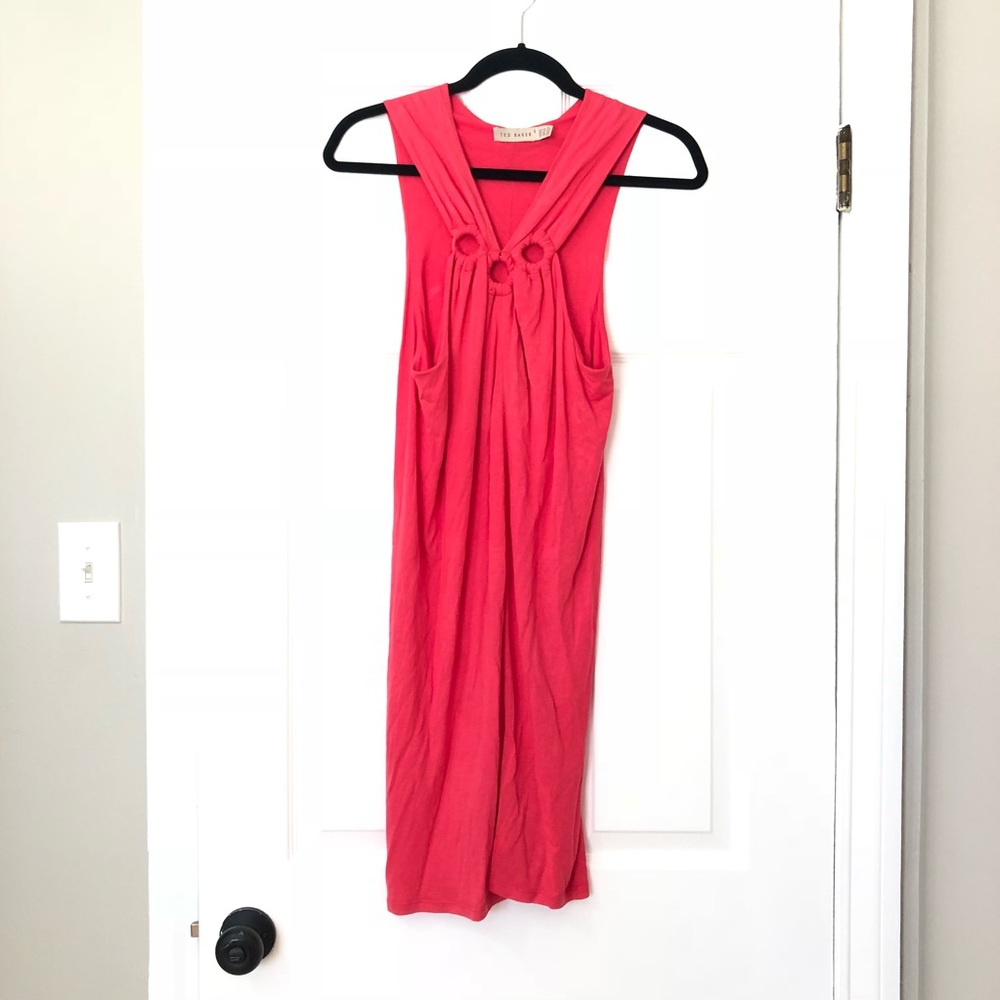 Ted Baker hot pink dress